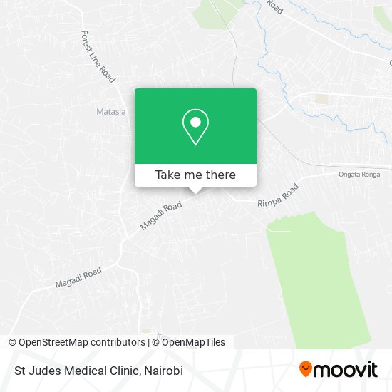 St Judes Medical Clinic map