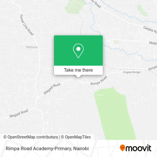 Rimpa Road Academy-Primary map