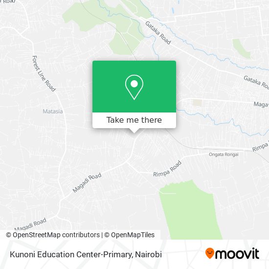 Kunoni Education Center-Primary map