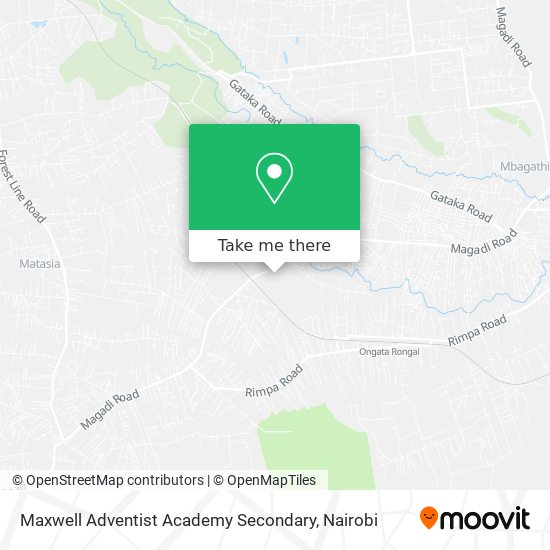 Maxwell Adventist Academy Secondary map