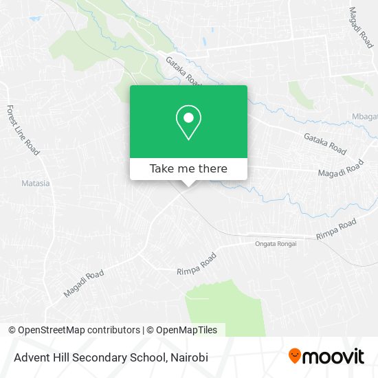 Advent Hill Secondary School map