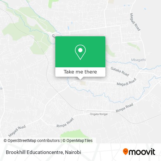 Brookhill Educationcentre map