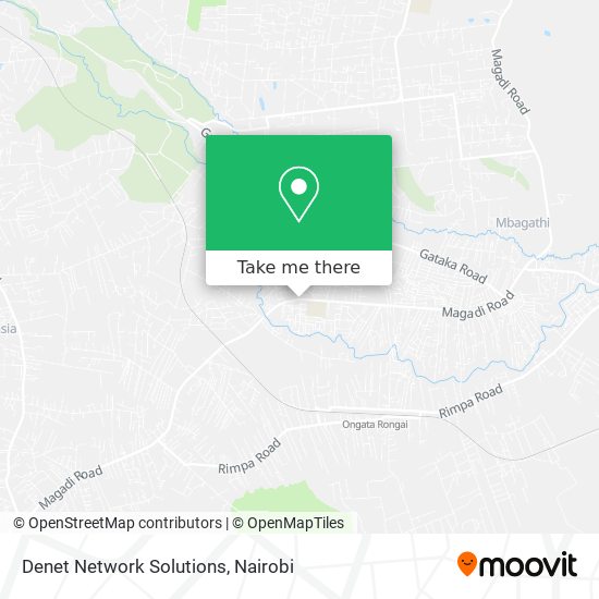 Denet Network Solutions map