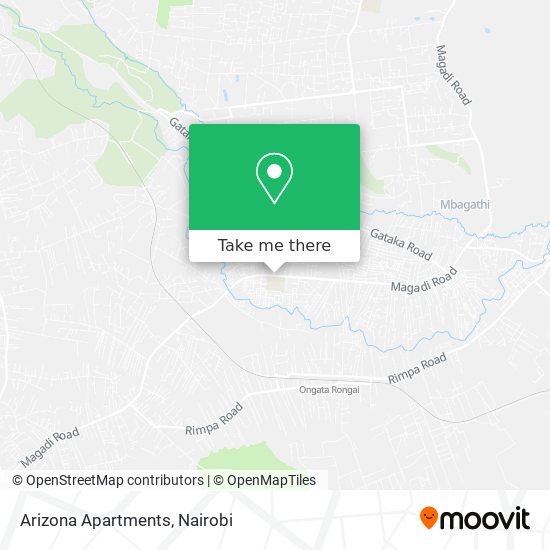 Arizona Apartments map