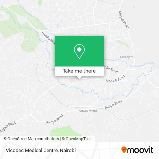 Vicodec Medical Centre map