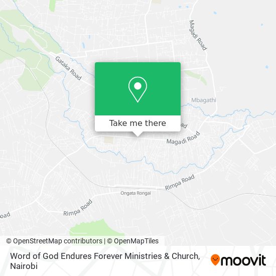 Word of God Endures Forever Ministries & Church map