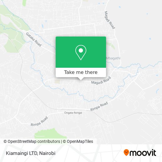 Kiamaingi LTD map