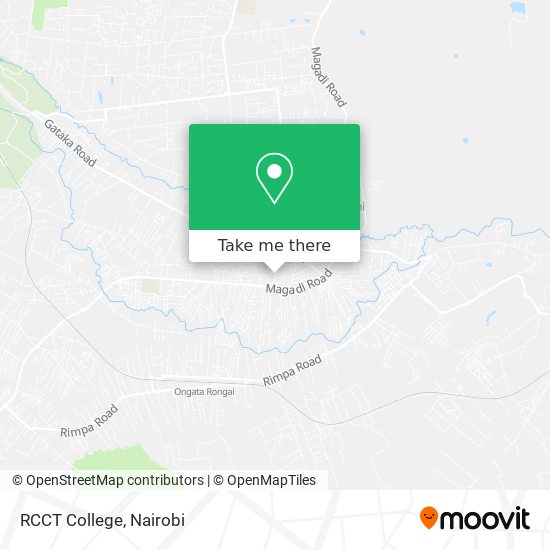 RCCT College map