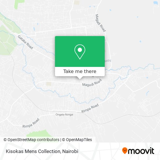 Kisokas Mens Collection map
