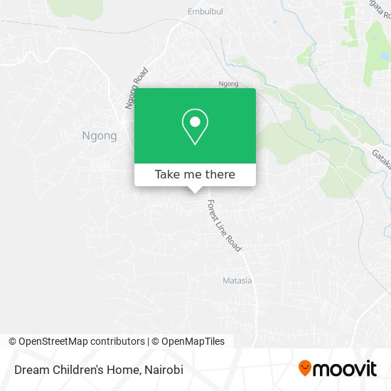 Dream Children's Home map
