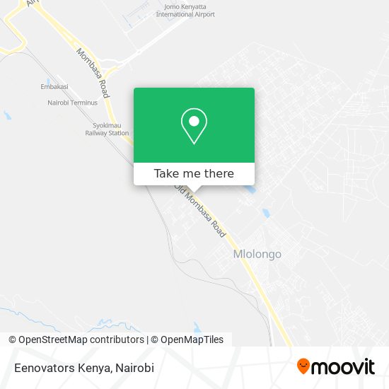 Eenovators Kenya map