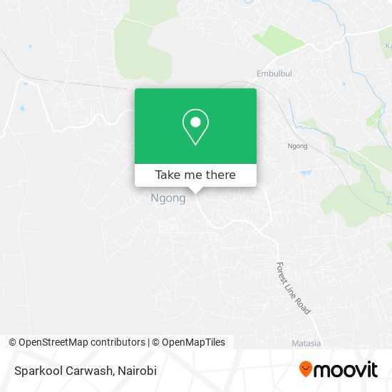 Sparkool Carwash map