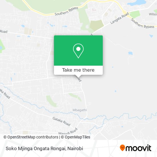 Soko Mjinga Ongata Rongai map