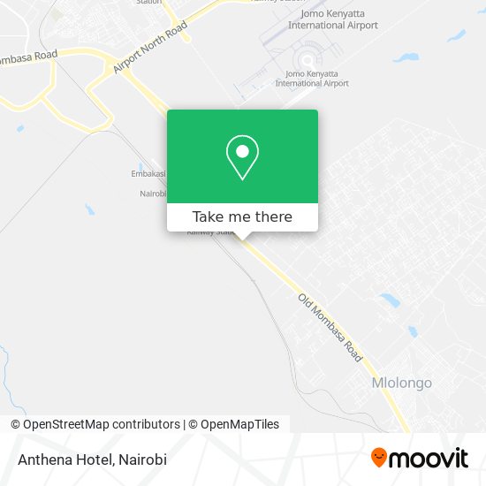 Anthena Hotel map