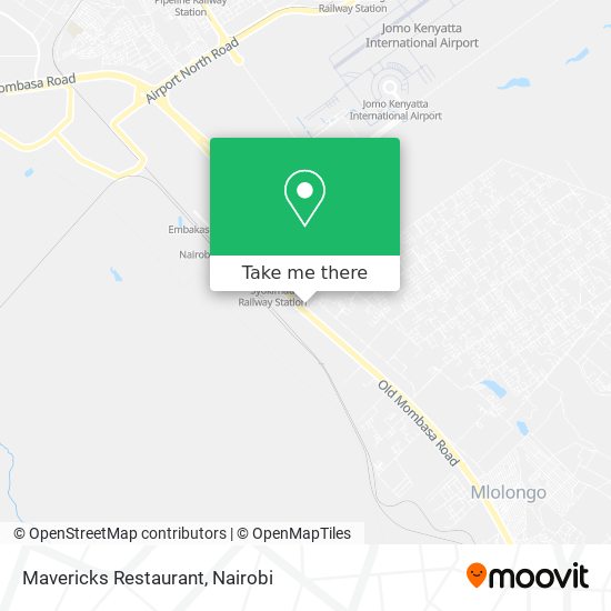 Mavericks Restaurant map