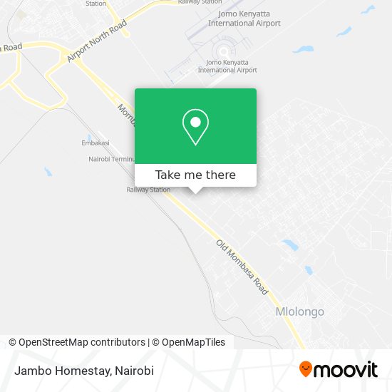 Jambo Homestay map