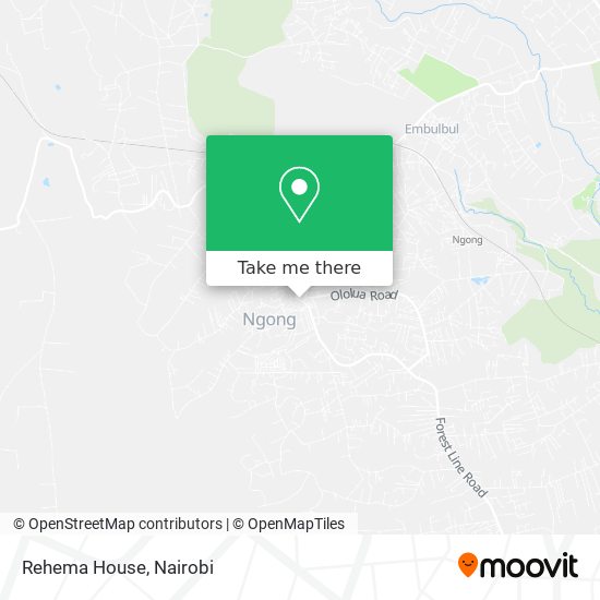 Rehema House map