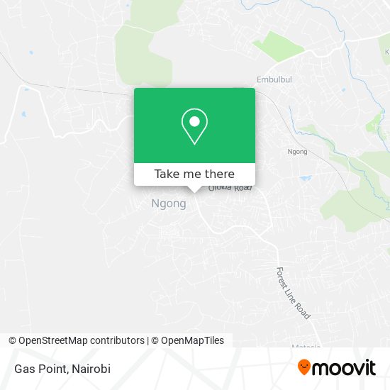 Gas Point map