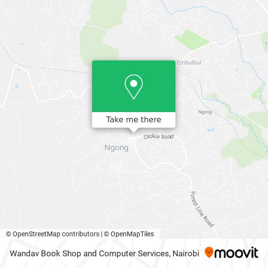 Wandav Book Shop and Computer Services map