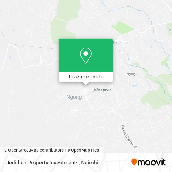 Jedidiah Property Investments map