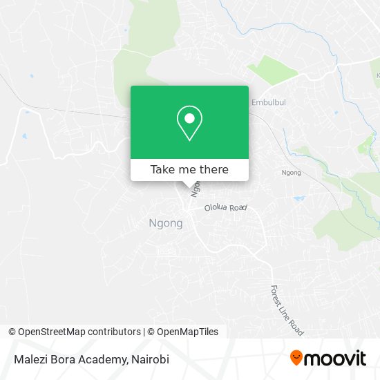 Malezi Bora Academy map