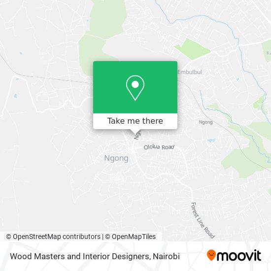 Wood Masters and Interior Designers map