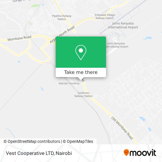 Vest Cooperative LTD map