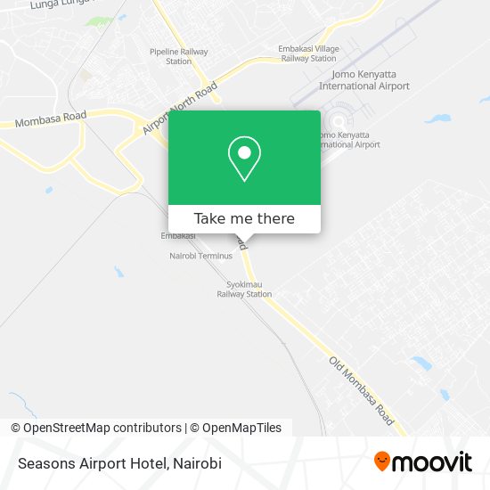 Seasons Airport Hotel map