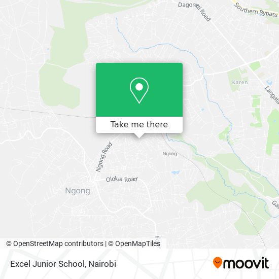 Excel Junior School map