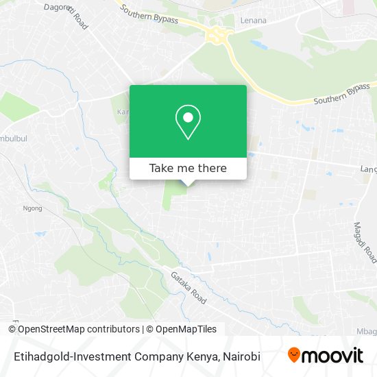 Etihadgold-Investment Company Kenya map