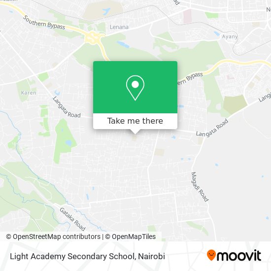 Light Academy Secondary School map