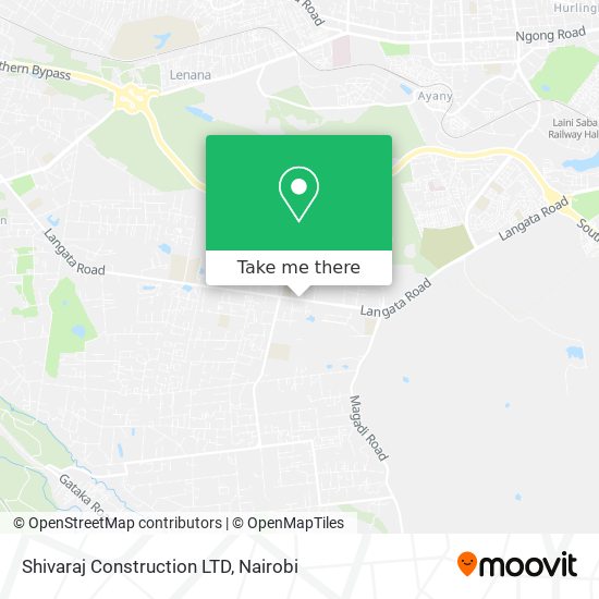 Shivaraj Construction LTD map