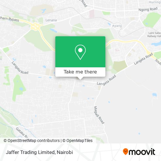 Jaffer Trading Limited map