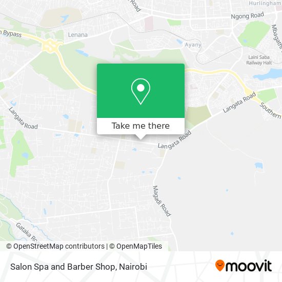 Salon Spa and Barber Shop map
