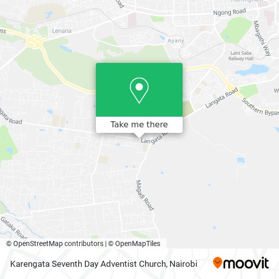 Karengata Seventh Day Adventist Church map