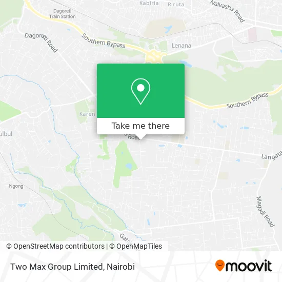 Two Max Group Limited map