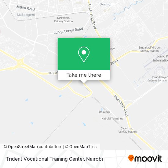 Trident Vocational Training Center map