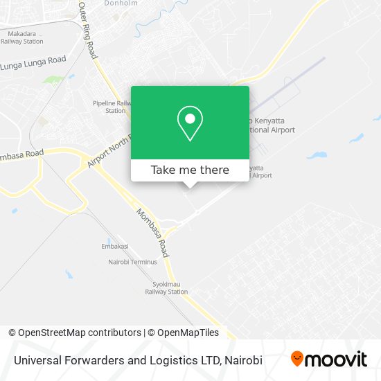 Universal Forwarders and Logistics LTD map