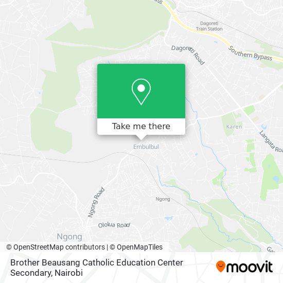 Brother Beausang Catholic Education Center Secondary map