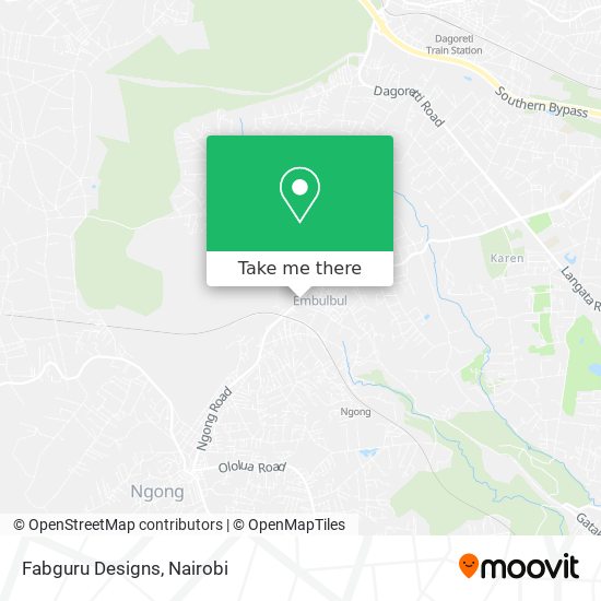 Fabguru Designs map