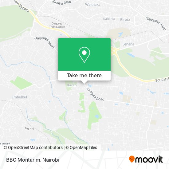 BBC Montarim map