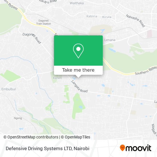 Defensive Driving Systems LTD map
