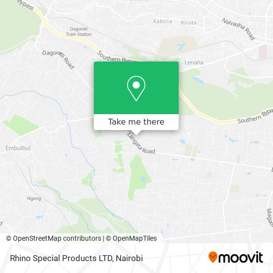 Rhino Special Products LTD map