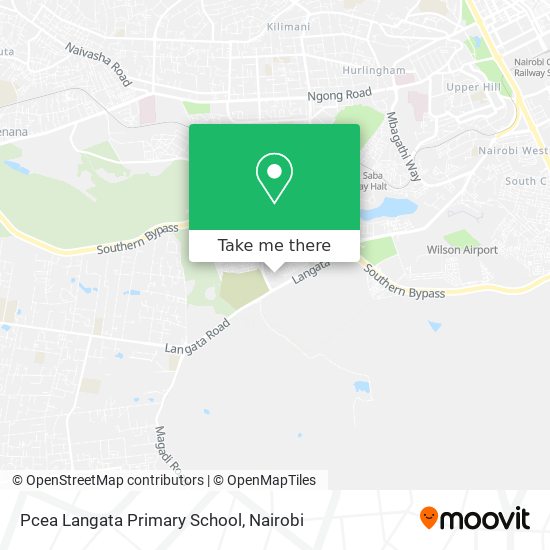 Pcea Langata Primary School map
