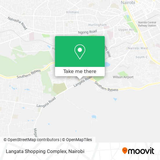 Langata Shopping Complex map