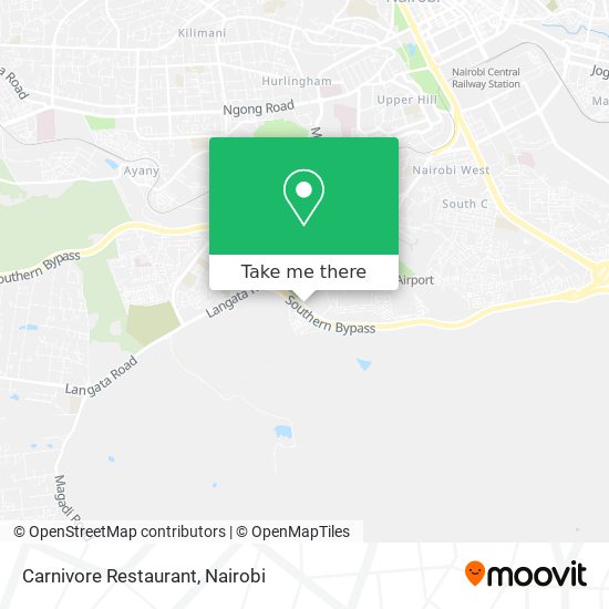 Carnivore Restaurant map