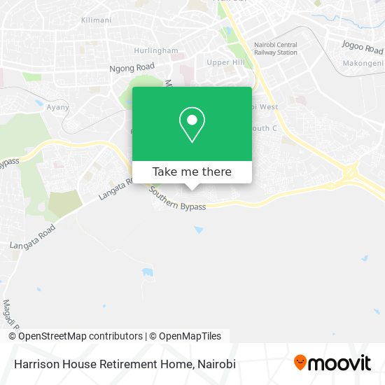 Harrison House Retirement Home map