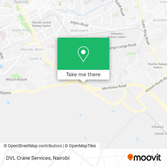 DVL Crane Services map