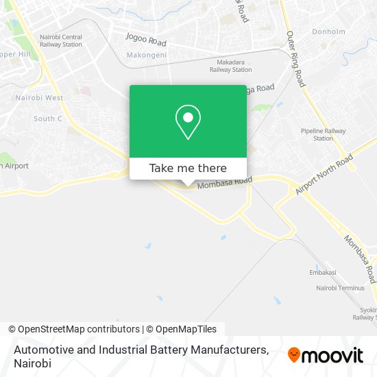 Automotive and Industrial Battery Manufacturers map