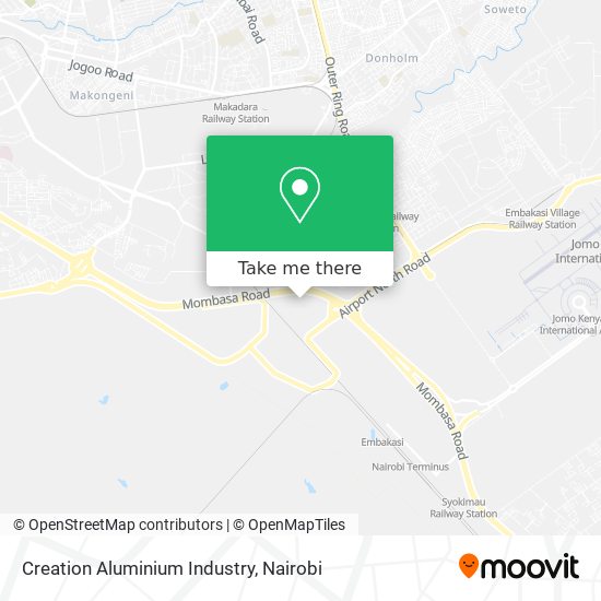 Creation Aluminium Industry map